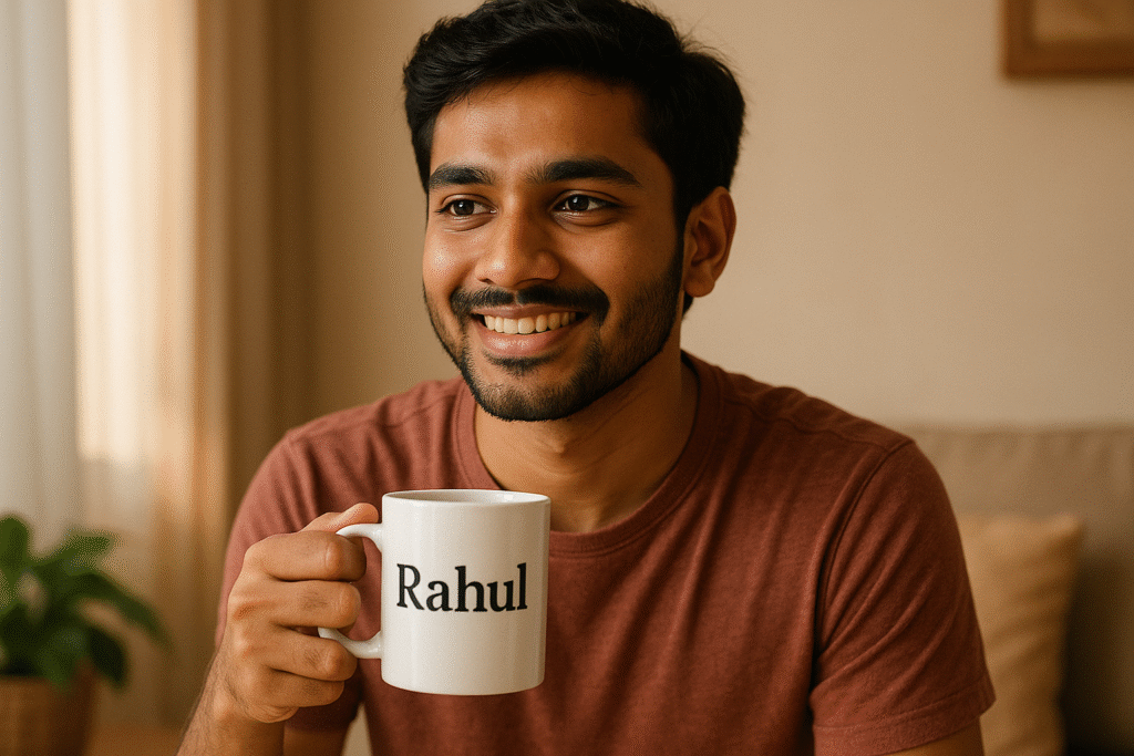Custom coffee mugs in Gorakhpur with photos and names