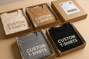 Custom t-shirt printing in Gorakhpur with secure packing and fast dispatch